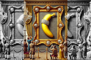 Hang It Wherever You Want! A Bananartistic Oddity